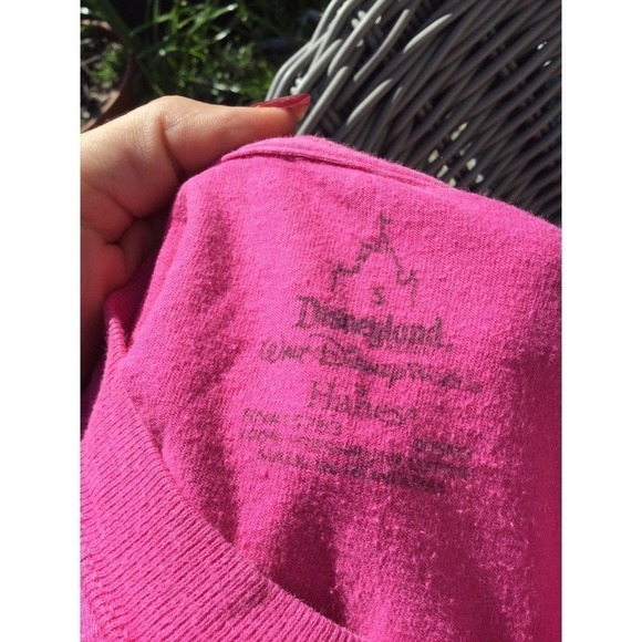 Disney world size small pink t-shirt tshirt Mickey Mouse Disneyland s - Picture 7 of 10